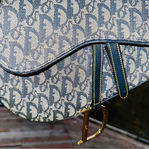 Dior: Trotter Saddle CD Shoulder Bag - Picture 10 of 16